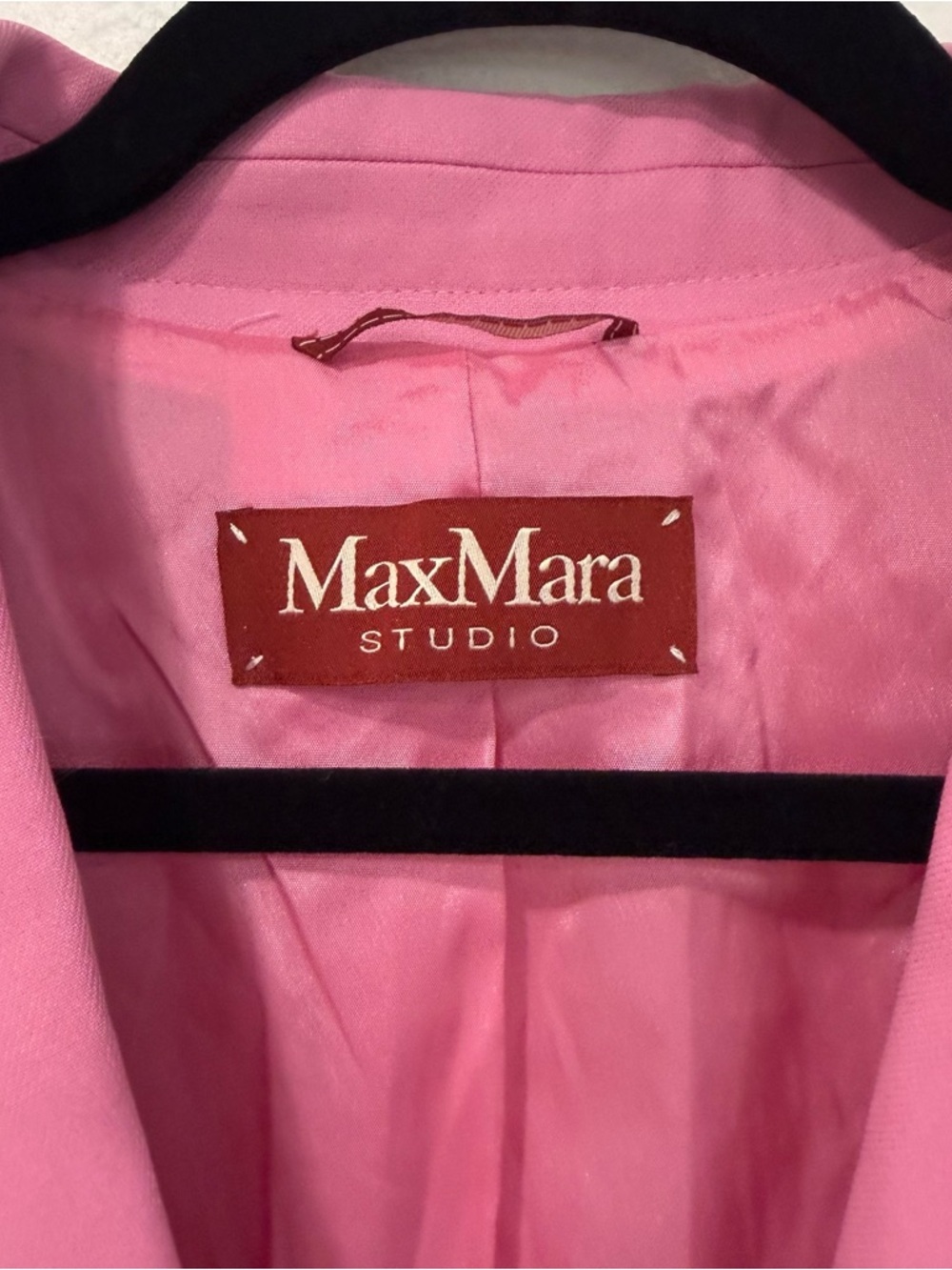 Max Mara Studio Pink Luchino Blazer 10 - Picture 3 of 7